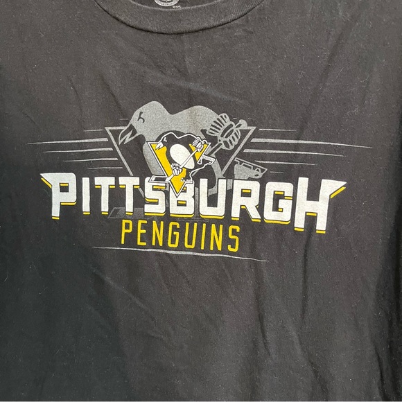 NHL Pittsburgh Penguins mens short sleeve t-shirt black large - Picture 3 of 4